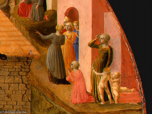 Wikioo.org – L'Enciclopedia delle Belle Arti - Pittura, Opere di Fra Filippo Lippi - L Adorazione dei Magi (8)