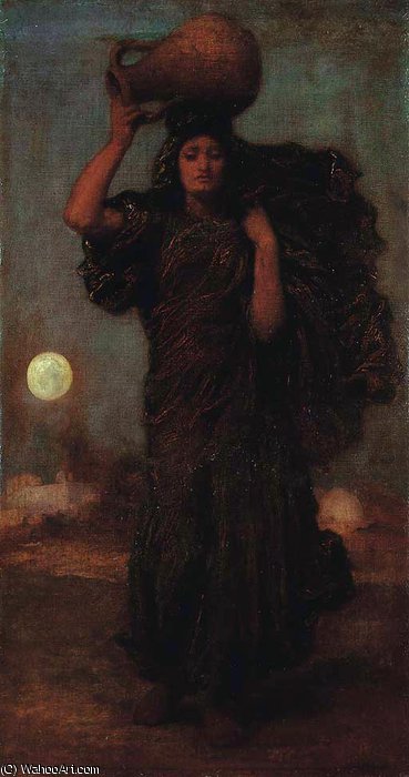 WikiOO.org - Enciclopedia of Fine Arts - Pictura, lucrări de artă Lord Frederic Leighton - a nile woman