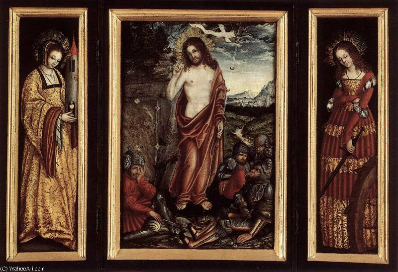 Wikioo.org – L'Enciclopedia delle Belle Arti - Pittura, Opere di Lucas Cranach The Elder - Housealtar del conte Guglielmo II di Hessen