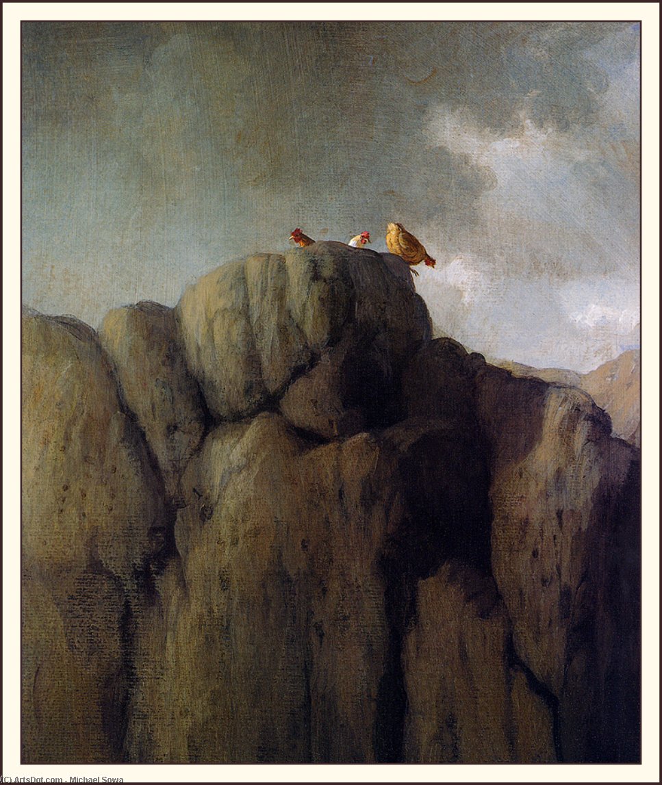 Wikioo.org - The Encyclopedia of Fine Arts - Painting, Artwork by Michael Sowa - carpathian chicken