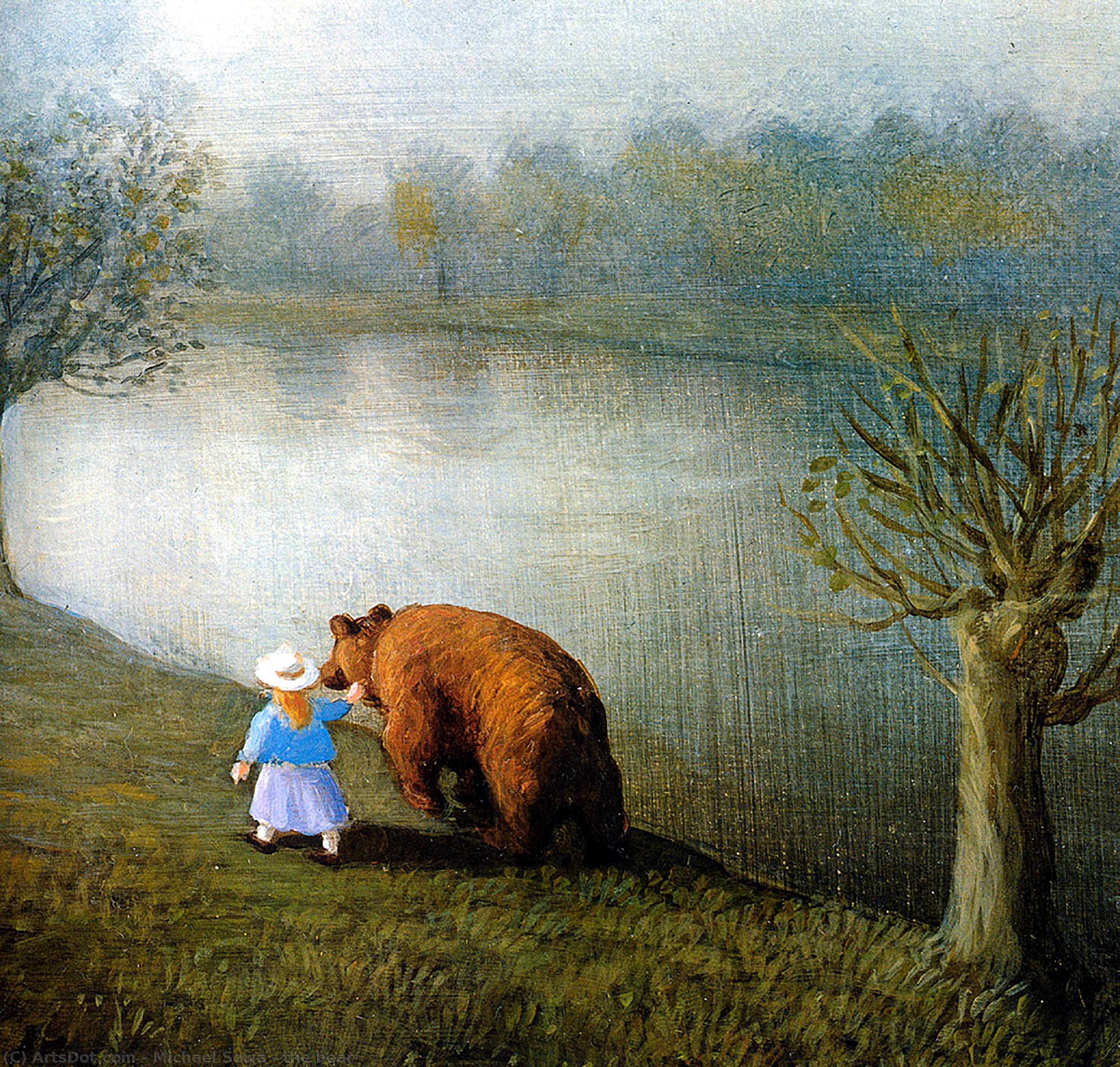 Wikioo.org - The Encyclopedia of Fine Arts - Painting, Artwork by Michael Sowa - the bear