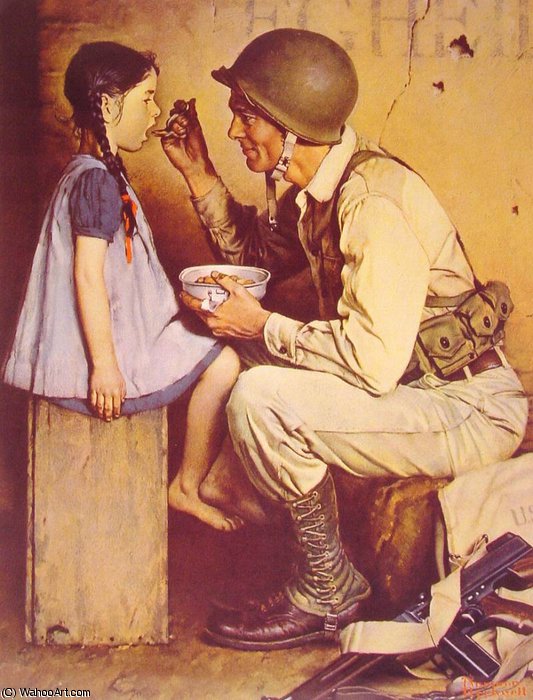 WikiOO.org - Enciklopedija likovnih umjetnosti - Slikarstvo, umjetnička djela Norman Rockwell - the american way