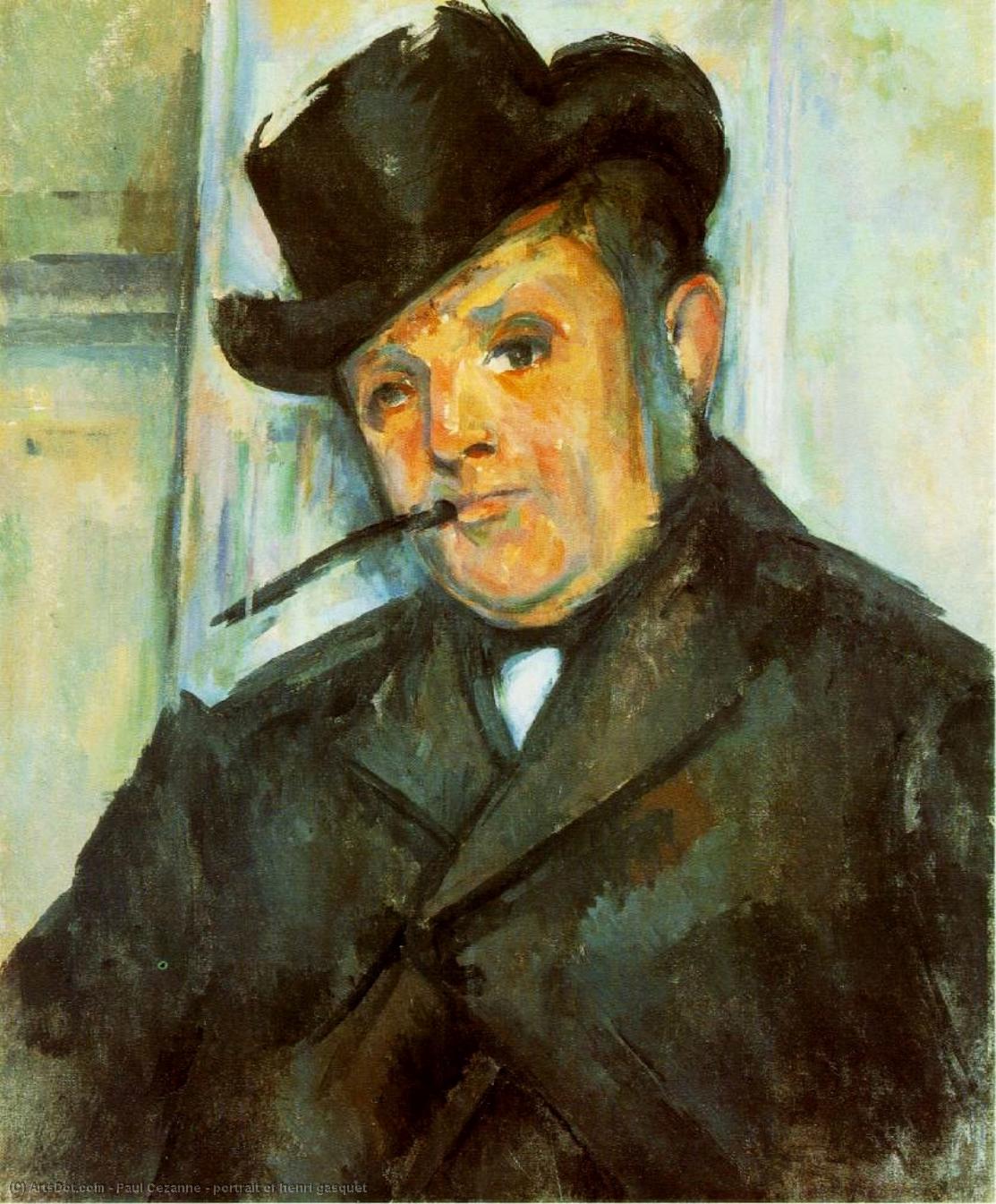 WikiOO.org - Encyclopedia of Fine Arts - Maleri, Artwork Paul Cezanne - portrait of henri gasquet