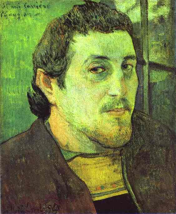 WikiOO.org - Enciclopédia das Belas Artes - Pintura, Arte por Paul Gauguin - Self-Portrait