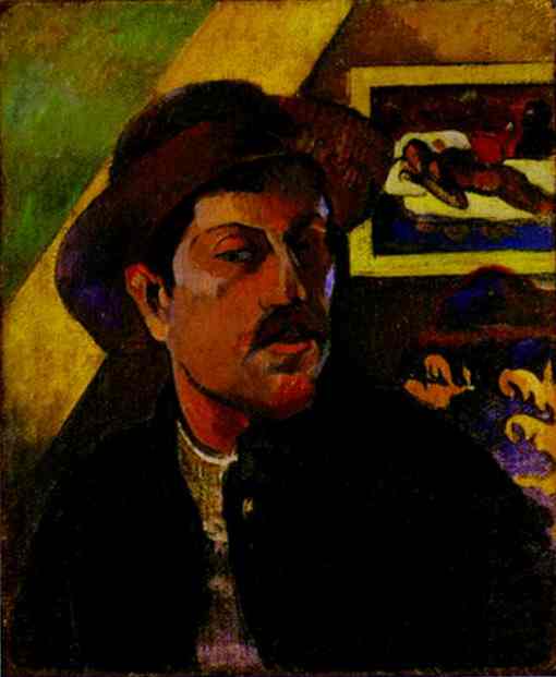 Wikioo.org - Die Enzyklopädie bildender Kunst - Malerei, Kunstwerk von Paul Gauguin - selbstporträt