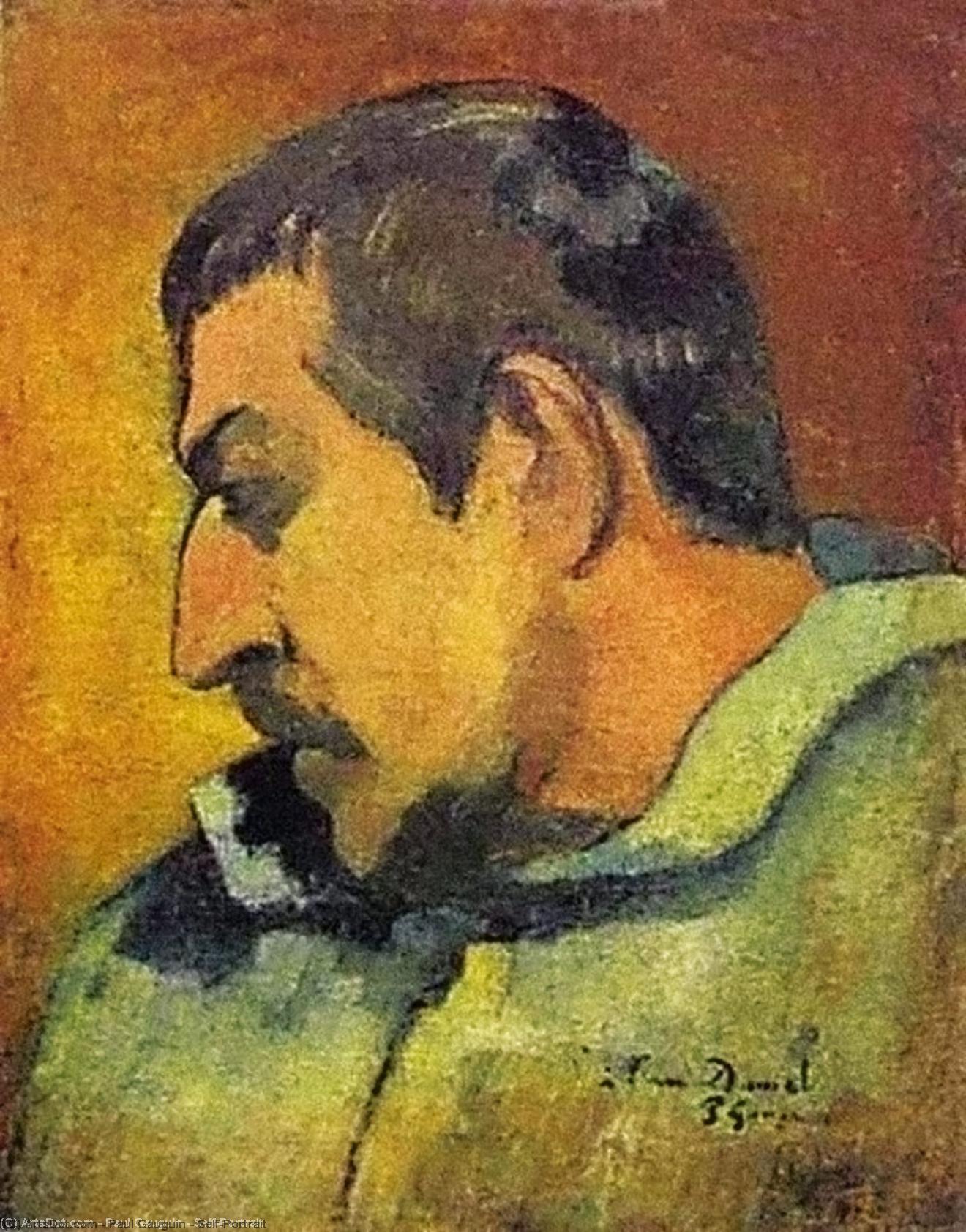 WikiOO.org - אנציקלופדיה לאמנויות יפות - ציור, יצירות אמנות Paul Gauguin - Self-Portrait