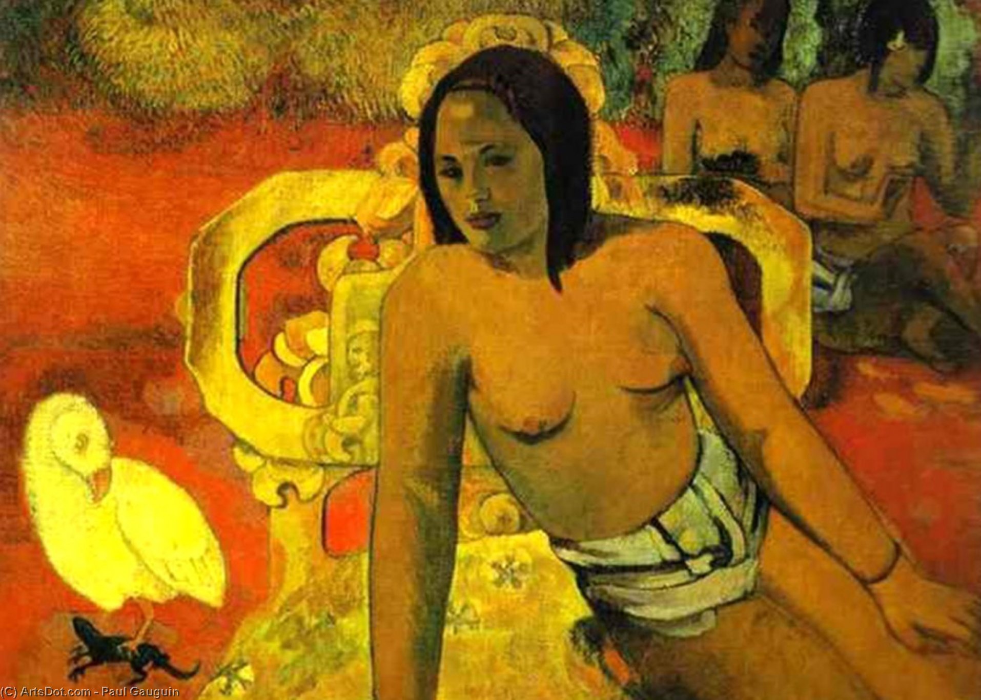 Wikioo.org - Encyklopedia Sztuk Pięknych - Malarstwo, Grafika Paul Gauguin - vairumati