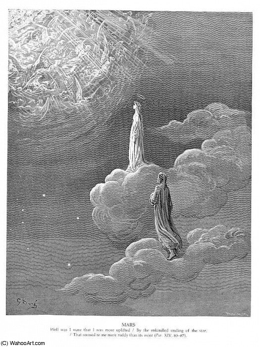 Wikioo.org - สารานุกรมวิจิตรศิลป์ - จิตรกรรม Paul Gustave Doré - mars