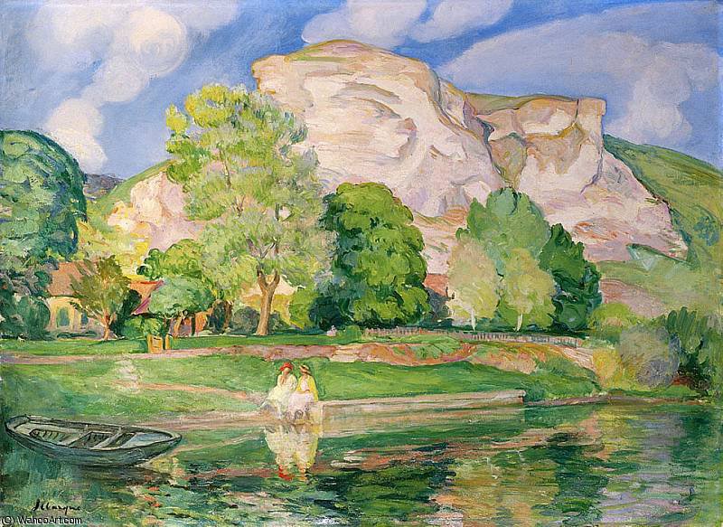 Wikioo.org - The Encyclopedia of Fine Arts - Painting, Artwork by Henri Lebasque - Marthe and Nono