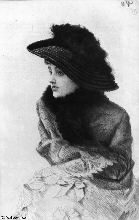 WikiOO.org - Енциклопедія образотворчого мистецтва - Живопис, Картини
 James Jacques Joseph Tissot - Portrait de M. N