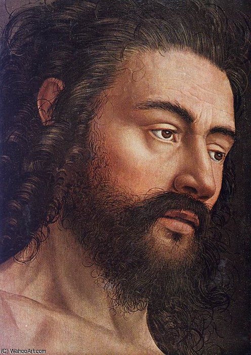 Wikioo.org – L'Encyclopédie des Beaux Arts - Peinture, Oeuvre de Jan Van Eyck - le retable de gand adam ( détail - )