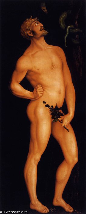 Wikioo.org - The Encyclopedia of Fine Arts - Painting, Artwork by Hans Baldung - Adam