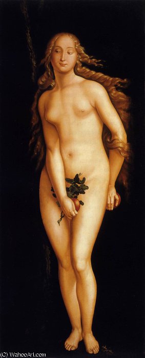 WikiOO.org - Encyclopedia of Fine Arts - Maalaus, taideteos Hans Baldung - Eve