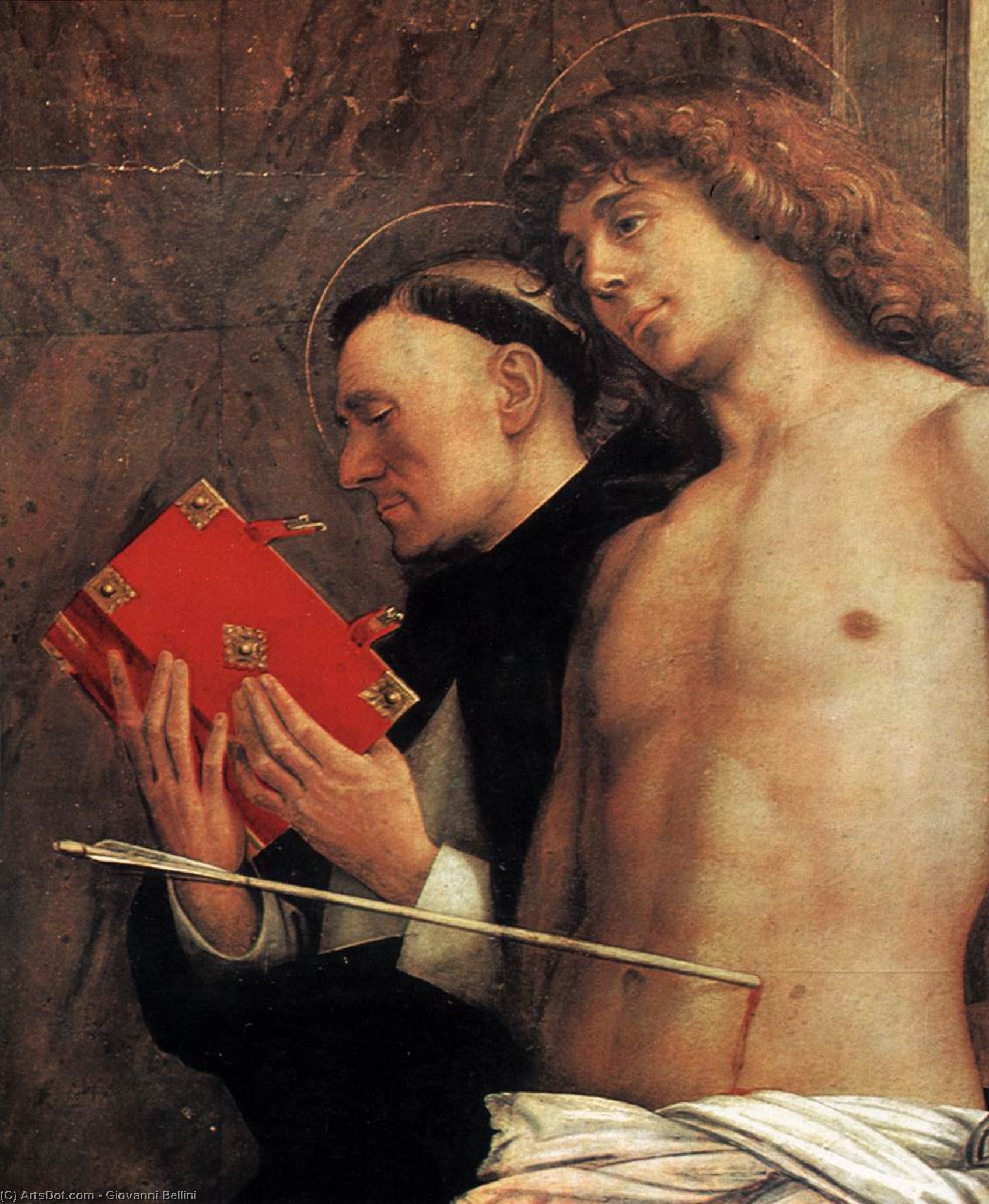Wikioo.org - สารานุกรมวิจิตรศิลป์ - จิตรกรรม Giovanni Bellini - 1.san giobbe altarpiece - san giobbe altarpiece (detail)5