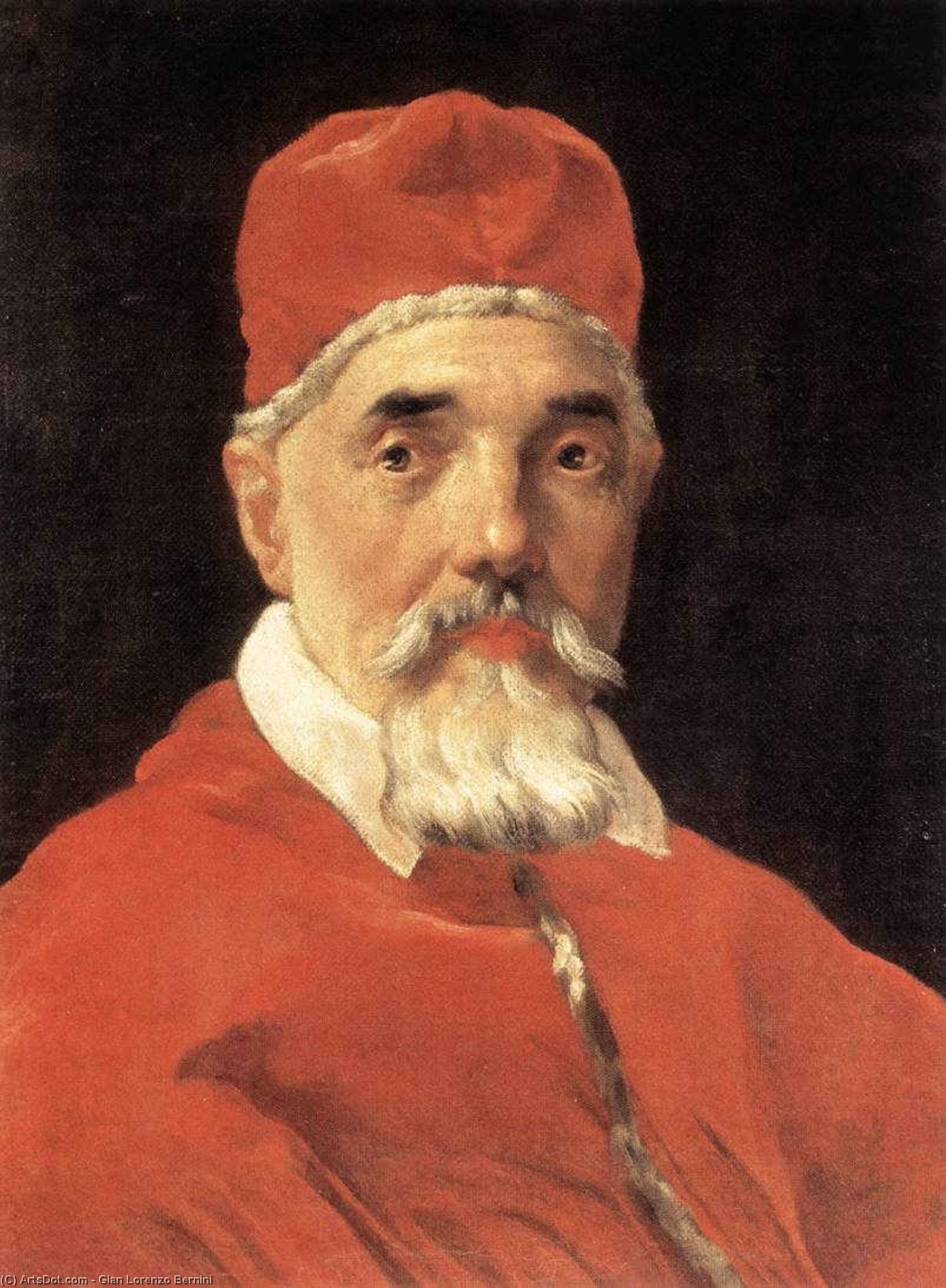 Wikioo.org – L'Encyclopédie des Beaux Arts - Peinture, Oeuvre de Gian Lorenzo Bernini - portrait - le pape urbain viii