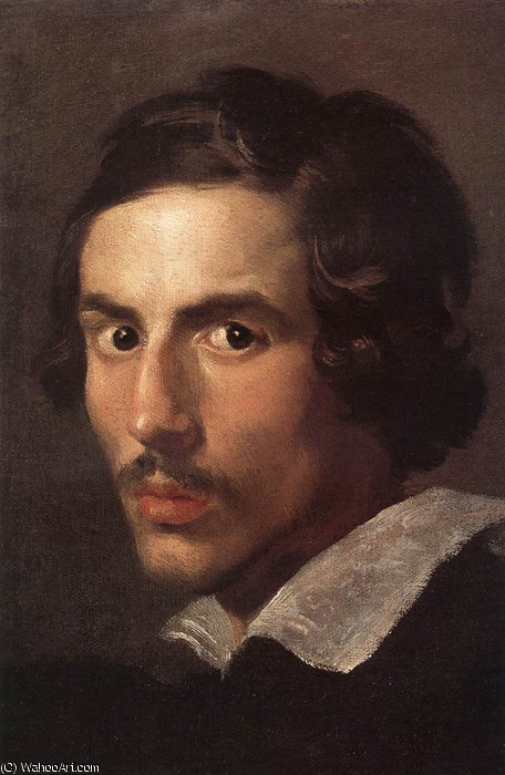 WikiOO.org - Encyclopedia of Fine Arts - Lukisan, Artwork Gian Lorenzo Bernini - portrait - Self-Portrait as a Young Man