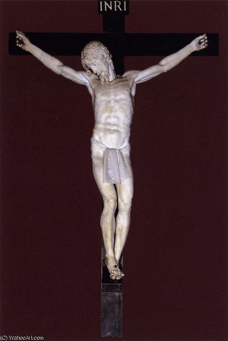 WikiOO.org - Encyclopedia of Fine Arts - Festés, Grafika Benvenuto Cellini - Crucifixion