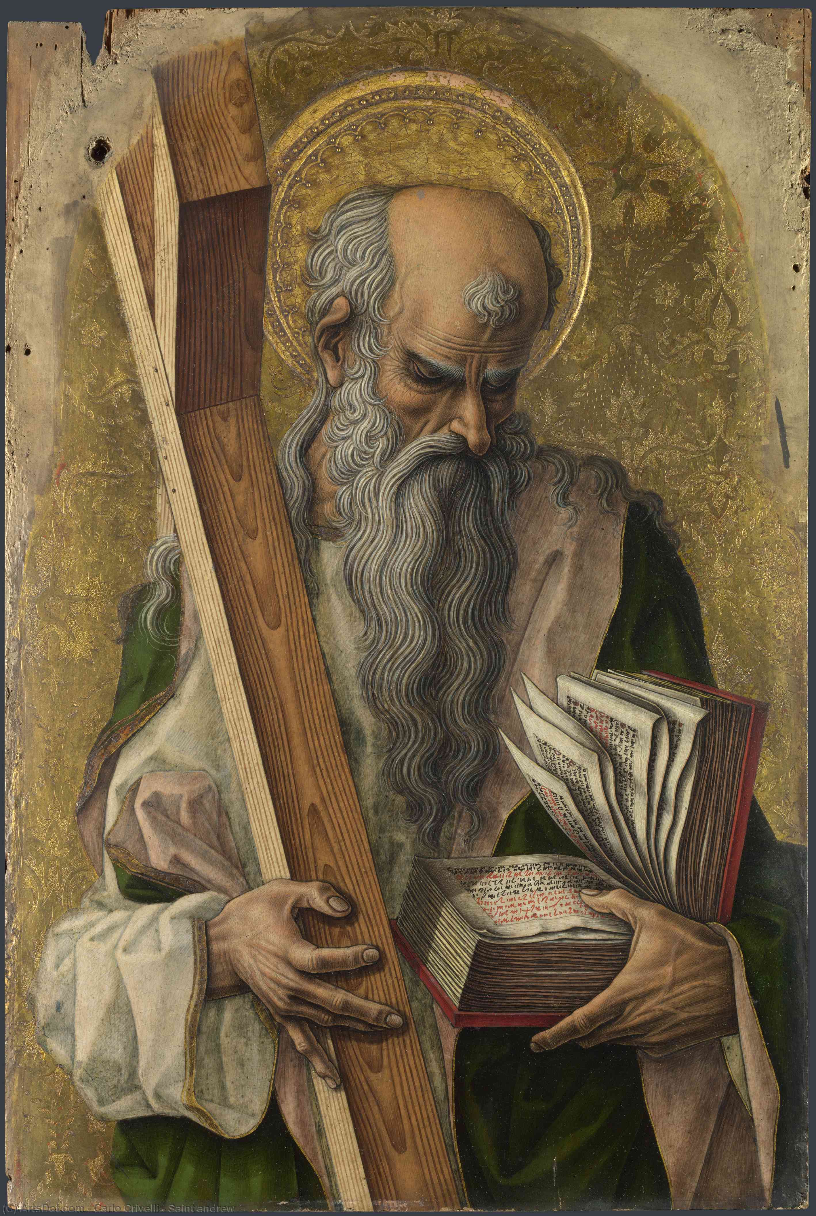 WikiOO.org - Encyclopedia of Fine Arts - Maľba, Artwork Carlo Crivelli - Saint andrew