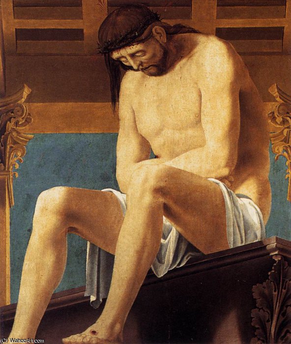 Wikioo.org – L'Enciclopedia delle Belle Arti - Pittura, Opere di Pedro Fernandez (José Martin Cuevas Cobos) - Cristo sofferente