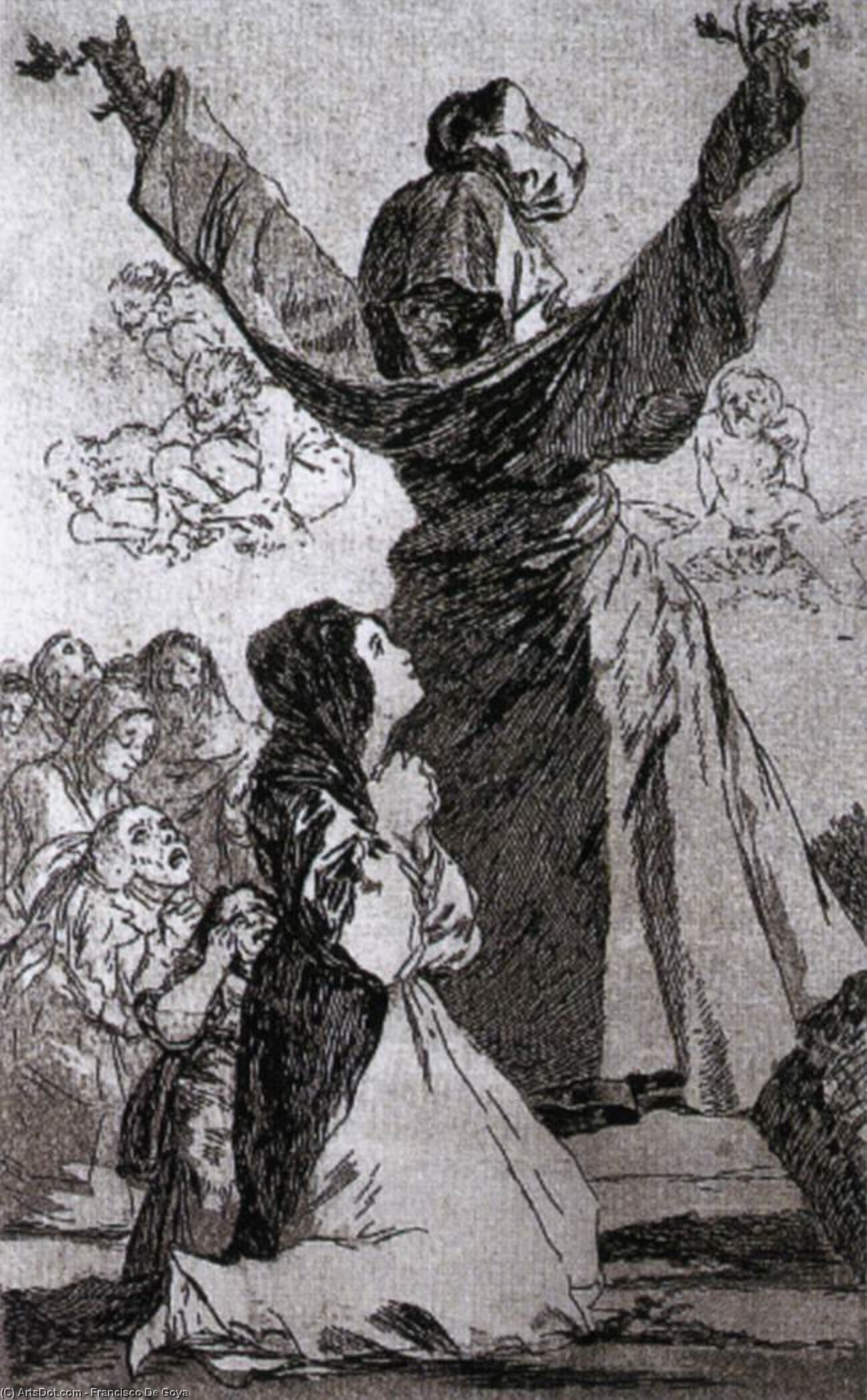 WikiOO.org - 百科事典 - 絵画、アートワーク Francisco De Goya - 何 a テイラー ことができる か !