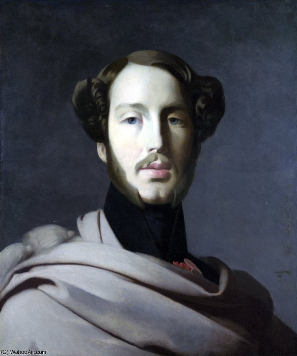 Wikioo.org - The Encyclopedia of Fine Arts - Painting, Artwork by Jean Auguste Dominique Ingres - The Duc d'Orléans