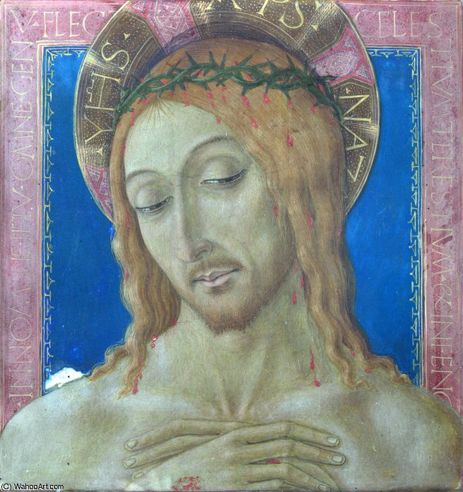 WikiOO.org - Güzel Sanatlar Ansiklopedisi - Resim, Resimler Matteo Di Giovanni - Christ Crowned with Thorns