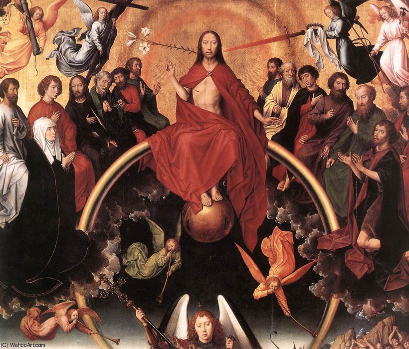 Wikioo.org - The Encyclopedia of Fine Arts - Painting, Artwork by Hans Memling - Last judgment - last judgment triptych (detail)3