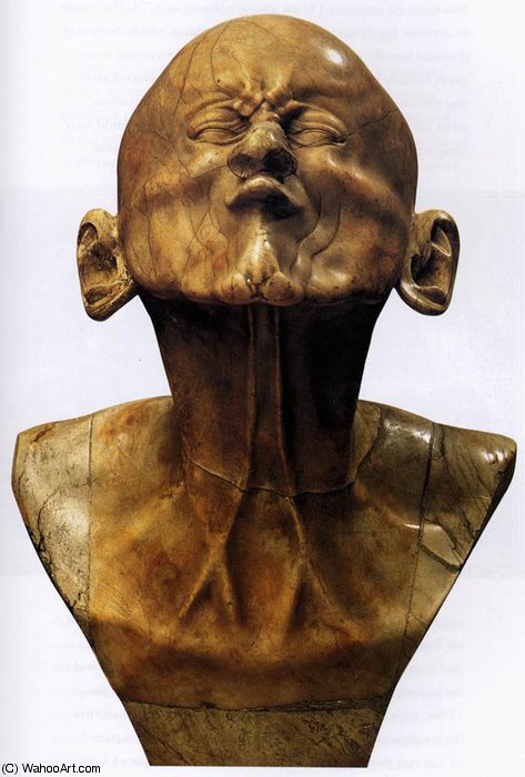Wikioo.org - The Encyclopedia of Fine Arts - Painting, Artwork by Franz Xaver Messerschmidt - The beaked