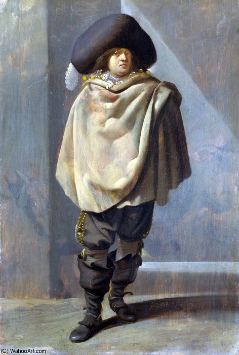 WikiOO.org - Encyclopedia of Fine Arts - Maleri, Artwork Pieter Jansz Quast - A standing man