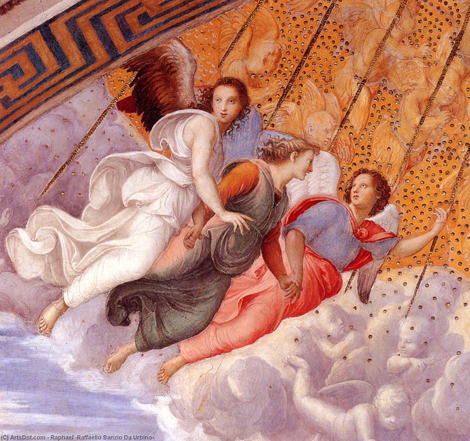WikiOO.org – 美術百科全書 - 繪畫，作品 Raphael (Raffaello Sanzio Da Urbino) - 节 德拉 Segnatura d01