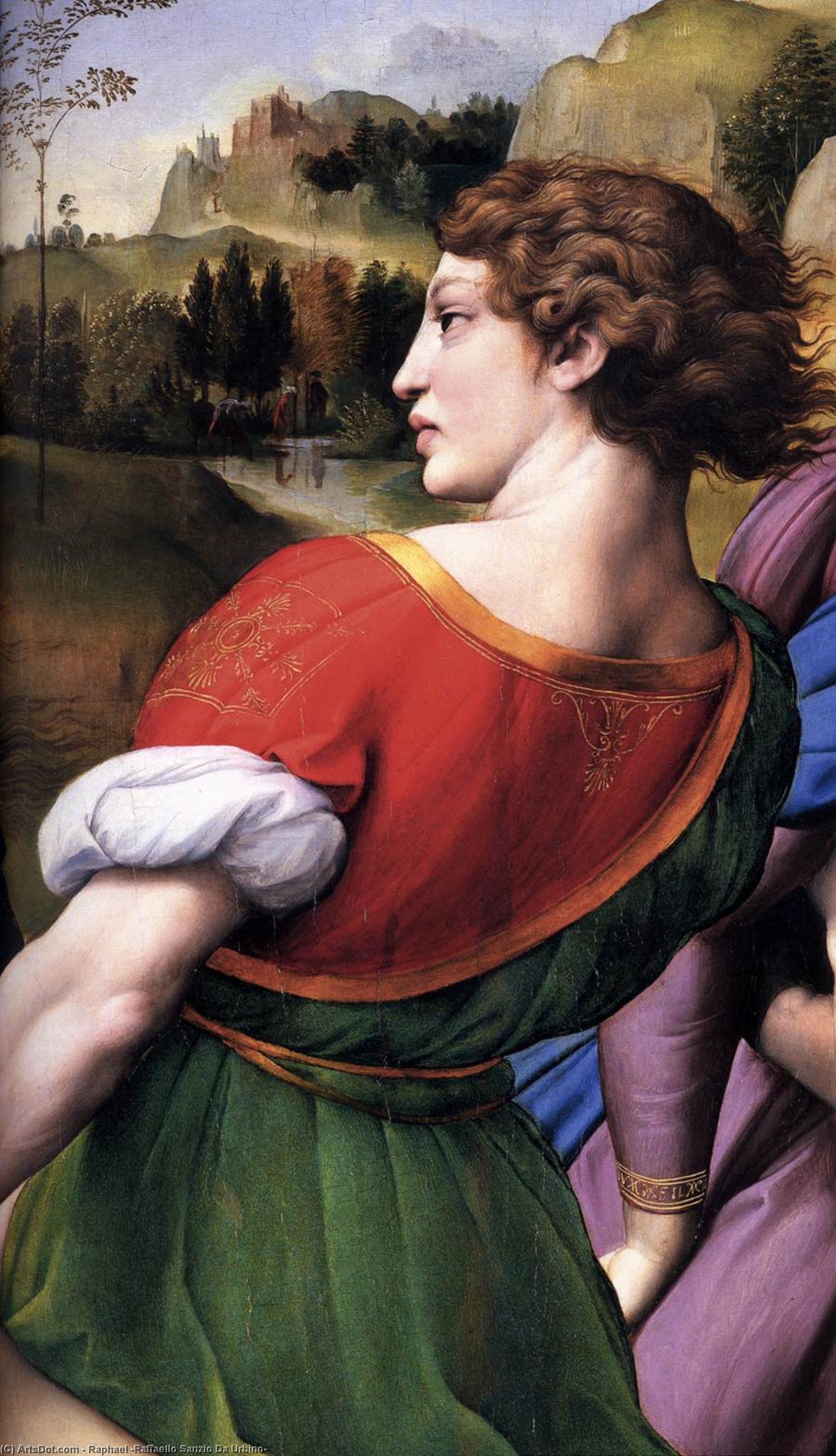 WikiOO.org – 美術百科全書 - 繪畫，作品 Raphael (Raffaello Sanzio Da Urbino) - 该窀穸 详细  2