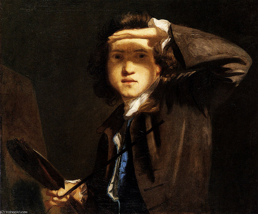 WikiOO.org - Енциклопедия за изящни изкуства - Живопис, Произведения на изкуството Joshua Reynolds - Sel portrait
