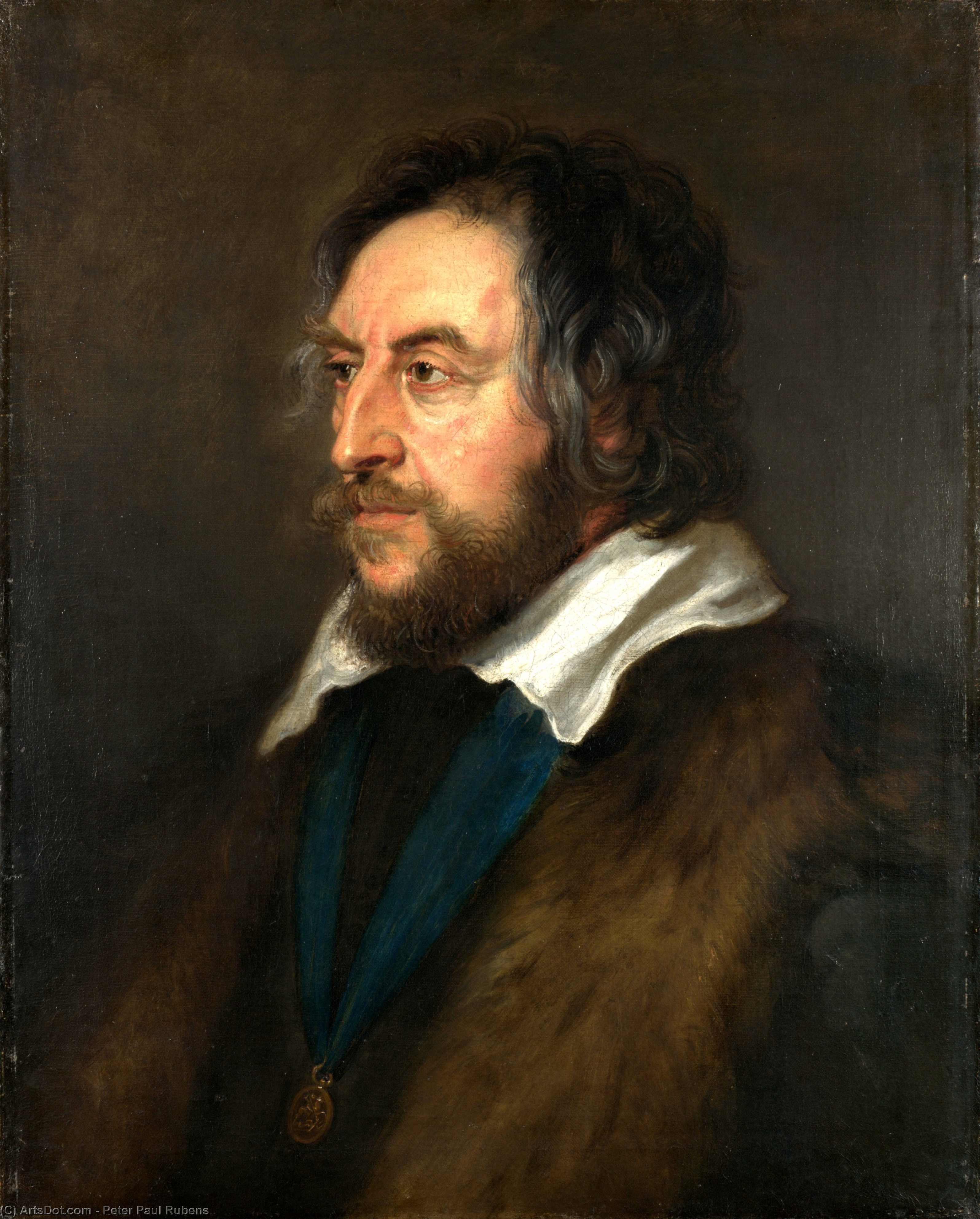 WikiOO.org - אנציקלופדיה לאמנויות יפות - ציור, יצירות אמנות Peter Paul Rubens - Portrait of Thomas Howard, 2nd Earl of Arundel