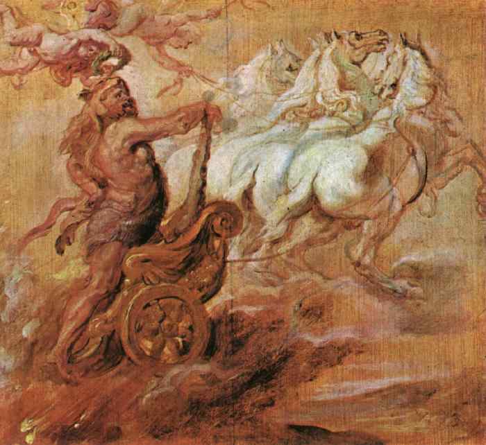Wikioo.org - The Encyclopedia of Fine Arts - Painting, Artwork by Peter Paul Rubens - The Apothesis of Hercules