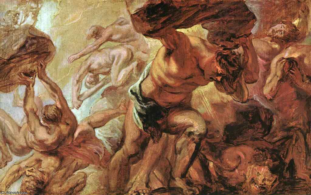 WikiOO.org - Enciclopedia of Fine Arts - Pictura, lucrări de artă Peter Paul Rubens - The Fall of the Titans