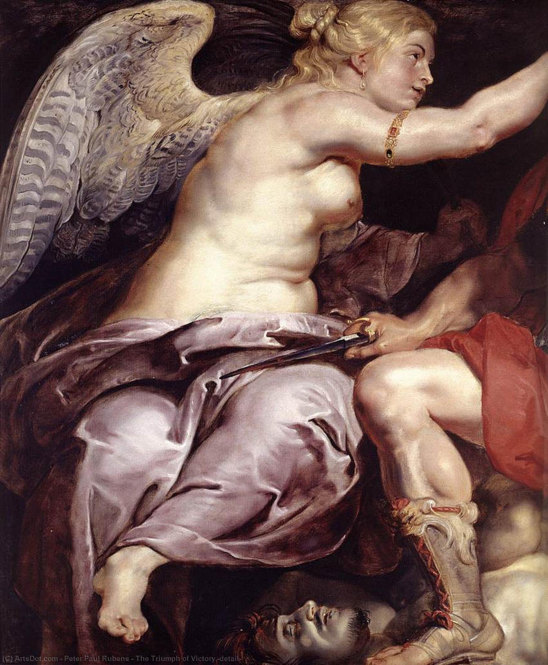 WikiOO.org - 백과 사전 - 회화, 삽화 Peter Paul Rubens - The Triumph of Victory (detail)