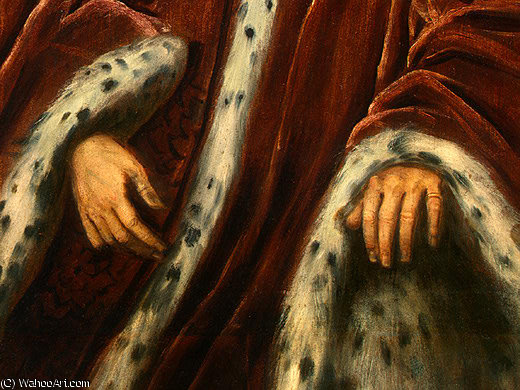 WikiOO.org - Güzel Sanatlar Ansiklopedisi - Resim, Resimler Tintoretto (Jacopo Comin) - A Procurator of Saint Mark.s d