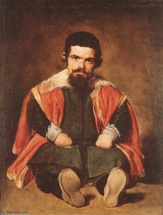 Wikioo.org - The Encyclopedia of Fine Arts - Painting, Artwork by Diego Velazquez - Don Sebastián de Morra