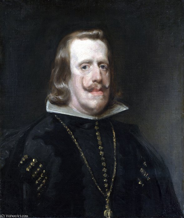 Wikioo.org - The Encyclopedia of Fine Arts - Painting, Artwork by Diego Velazquez - Philip IV of Spain