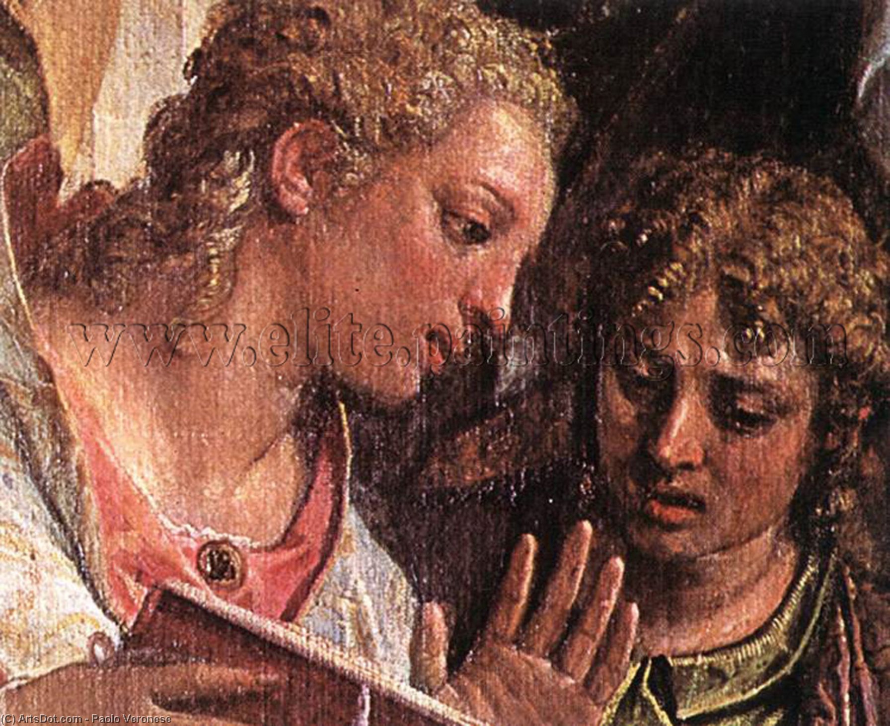 Wikioo.org - Encyklopedia Sztuk Pięknych - Malarstwo, Grafika Paolo Veronese - The Marriage of St Catherine d -