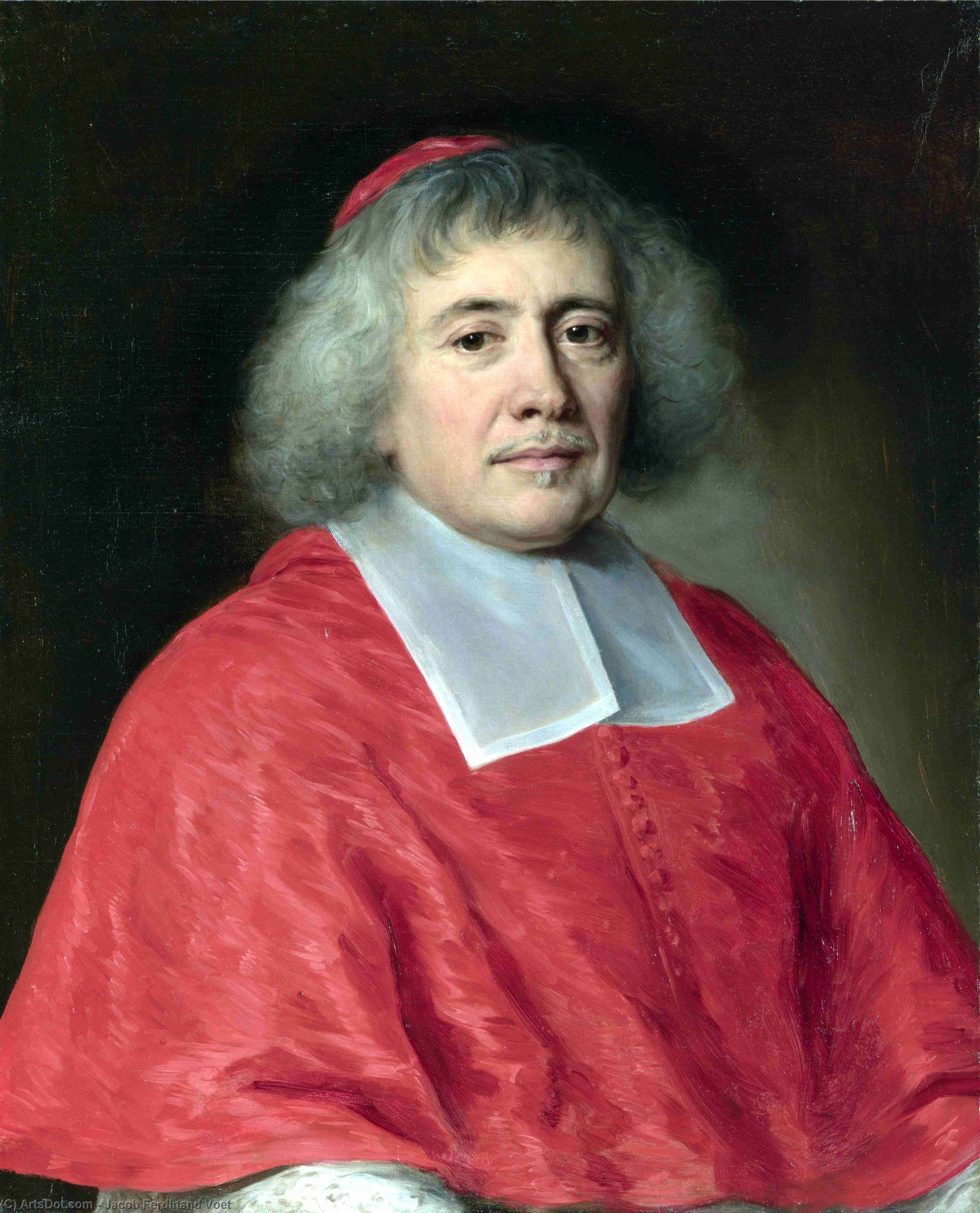 WikiOO.org - 백과 사전 - 회화, 삽화 Jacob Ferdinand Voet - Cardinal de Retz