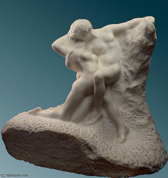 Wikioo.org – La Enciclopedia de las Bellas Artes - Pintura, Obras de arte de François Auguste René Rodin - Eterna Primavera temprana