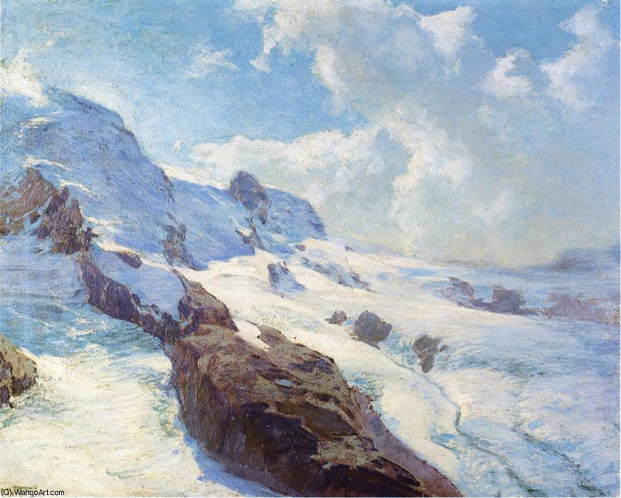 Wikioo.org - The Encyclopedia of Fine Arts - Painting, Artwork by Edward Henry Potthast - in cloud regions