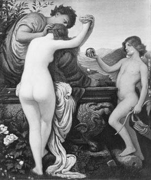 WikiOO.org - Encyclopedia of Fine Arts - Målning, konstverk Elihu Vedder - The cup of love