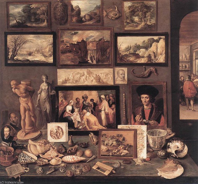 Wikioo.org - The Encyclopedia of Fine Arts - Painting, Artwork by Frans Francken The Younger - art room