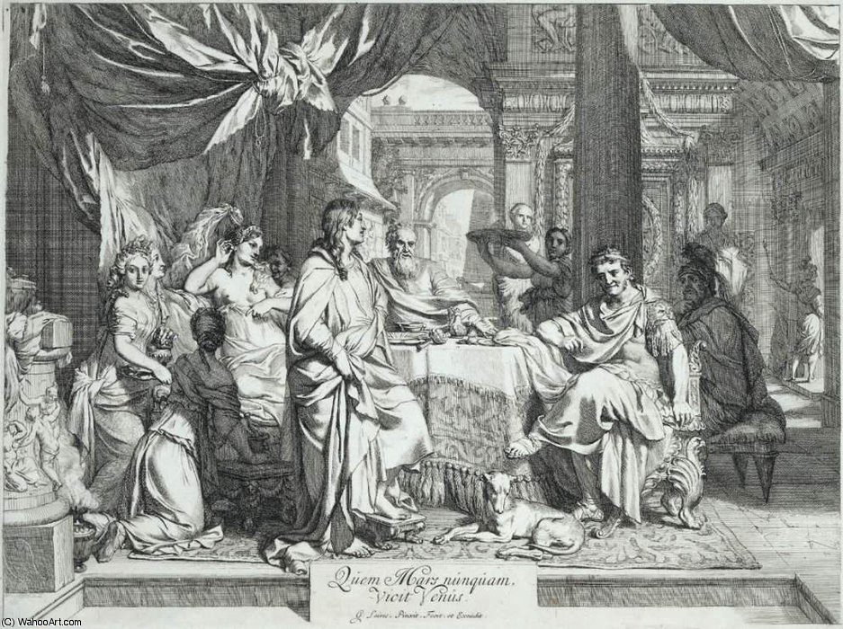WikiOO.org - 백과 사전 - 회화, 삽화 Gérard De Lairesse - Cleopatra