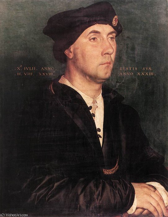 Wikioo.org - Encyklopedia Sztuk Pięknych - Malarstwo, Grafika Hans Holbein The Younger - Sir Richard Southwell