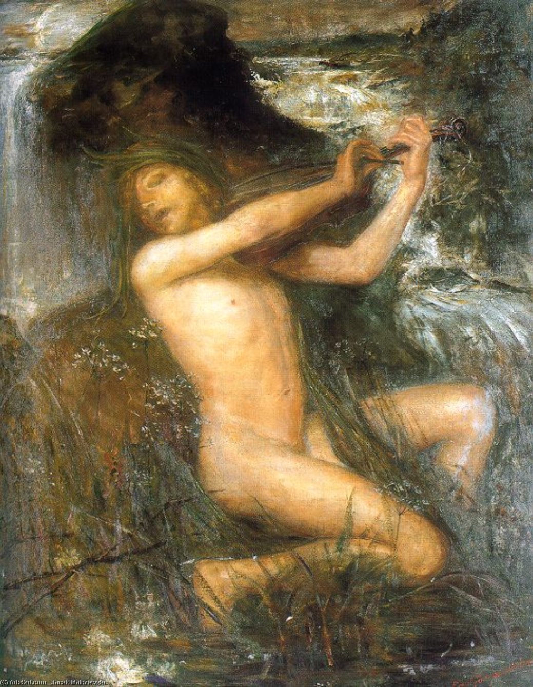 Wikioo.org - The Encyclopedia of Fine Arts - Painting, Artwork by Jacek Malczewski - Josephson, Ernst )