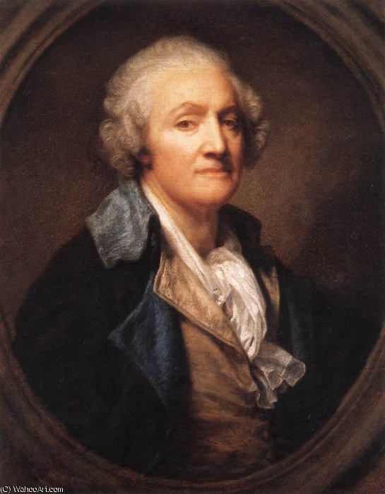 WikiOO.org - אנציקלופדיה לאמנויות יפות - ציור, יצירות אמנות Jean-Baptiste Greuze - Self Portrait