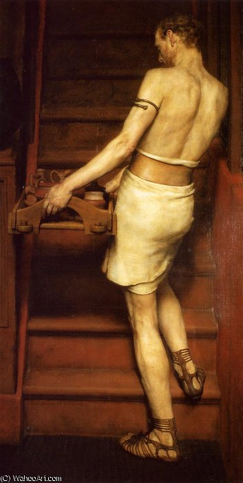 Wikioo.org - The Encyclopedia of Fine Arts - Painting, Artwork by Lawrence Alma-Tadema - The roman potter